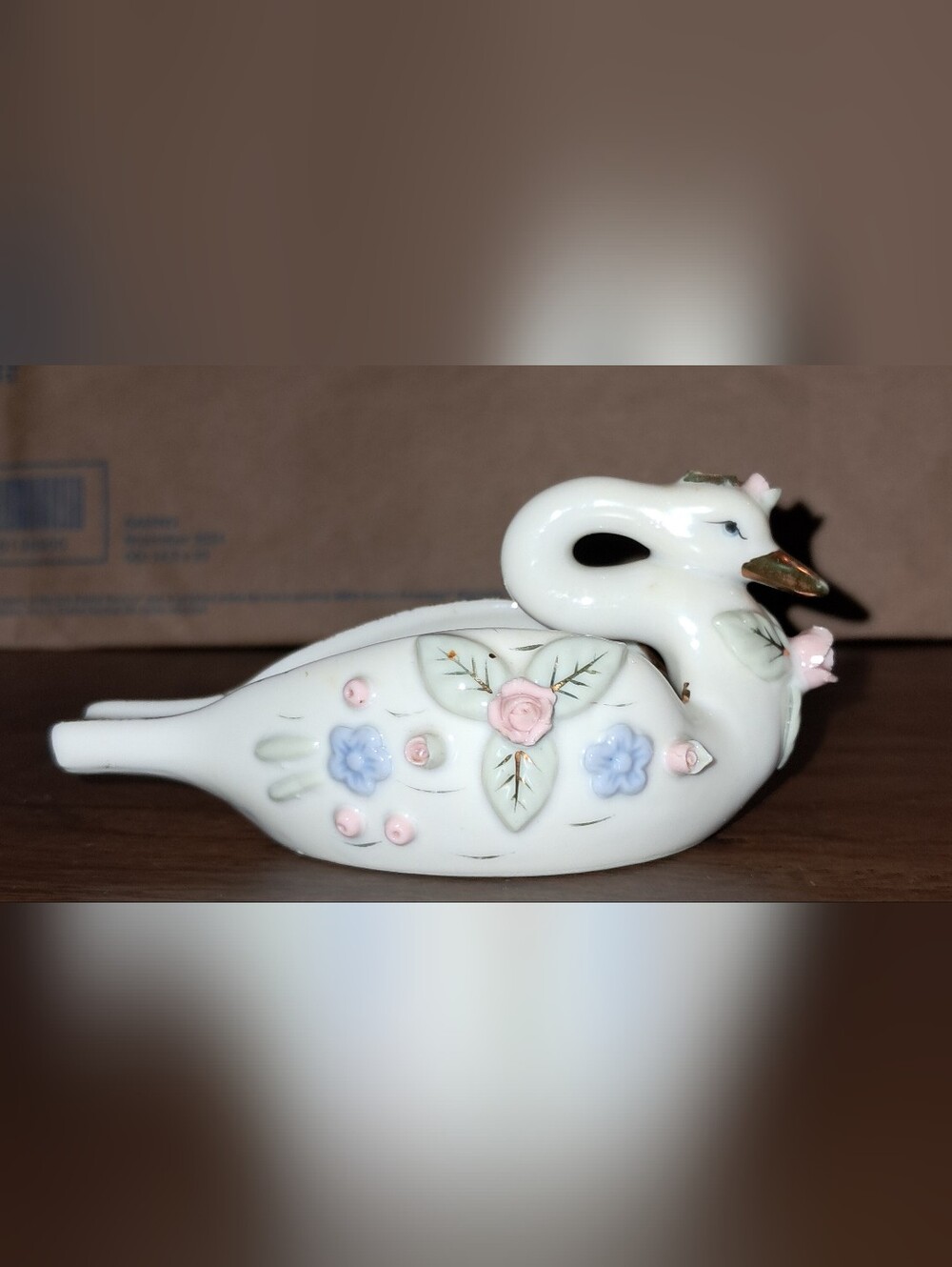 TRINKET DISH - SWAN